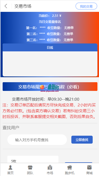更新版区块链跑步机系统 已修复部分bug 对接好短信宝的短信 直接可线上使用 更新版区块链跑步机系统 已修复部分bug 对接好短信宝的短信 直接可线上使用