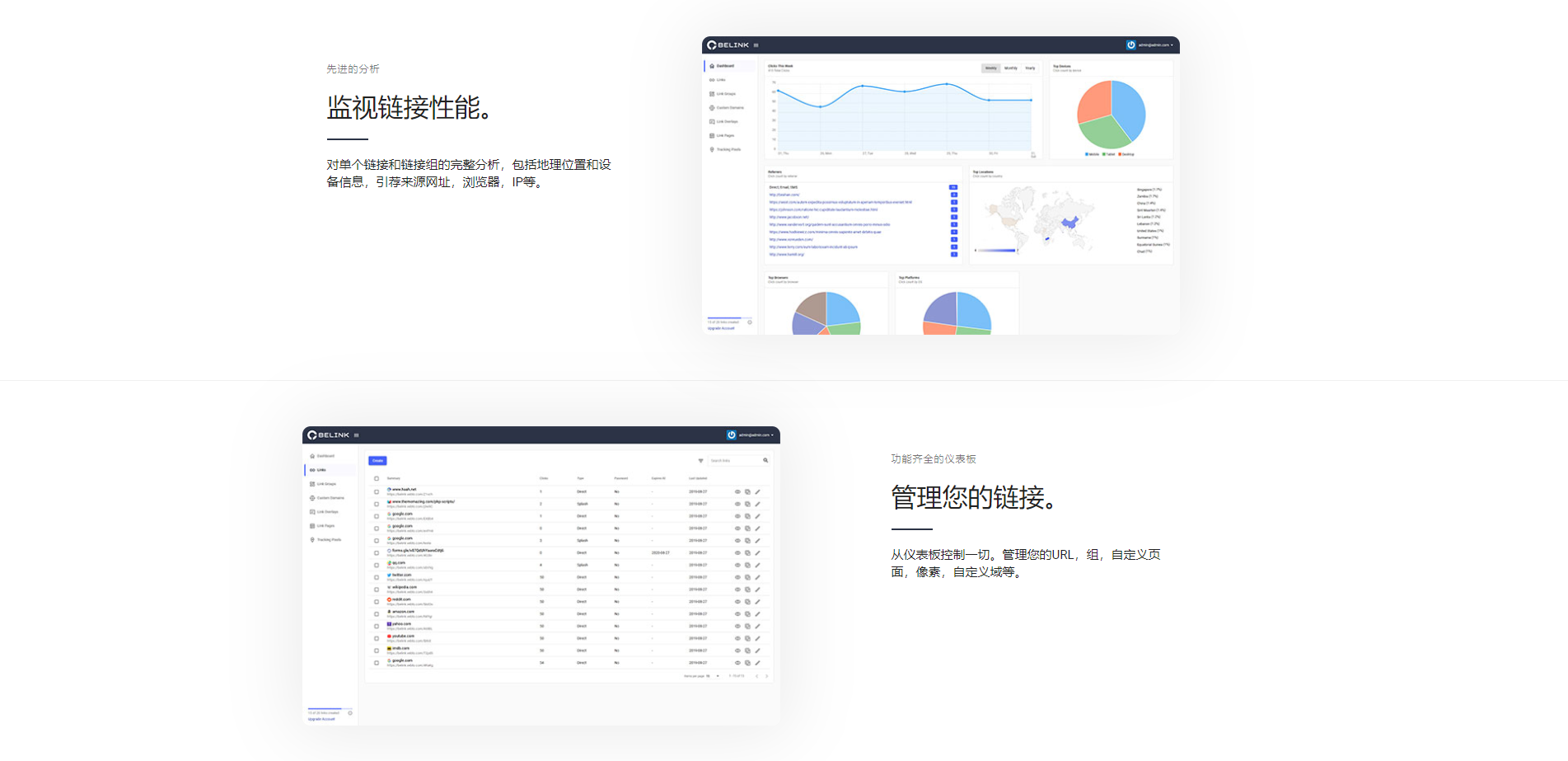 【短域名生成】BeLink v1.0.4网站URL缩短器短域名生成源码 【短域名生成】BeLink v1.0.4网站URL缩短器短域名生成源码