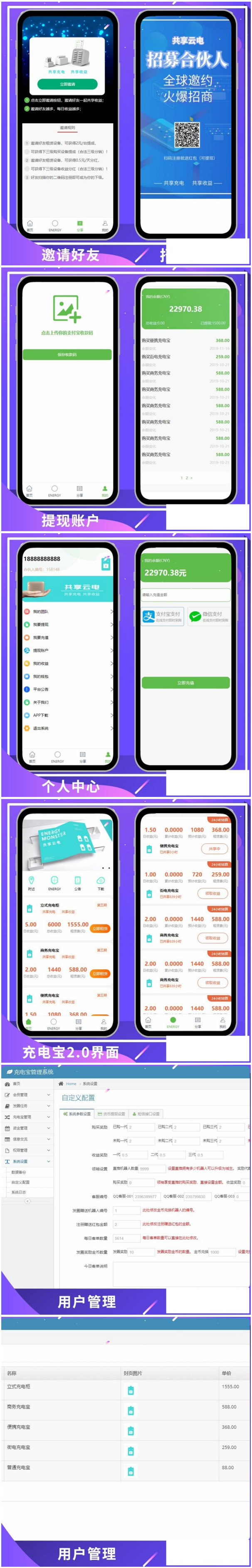 【共享充电宝2.0源码】2020最火的共享充电宝仿云海广告云点机器人挂机赚钱网站系统 【共享充电宝2.0源码】2020最火的共享充电宝仿云海广告云点机器人挂机赚钱网站系统