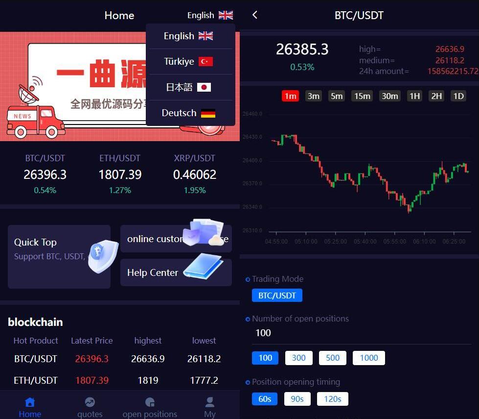 .net微盘源码-区块链交易所源码,微盘源码,微交易多语言源码-带vue源码 （全开源可二开）